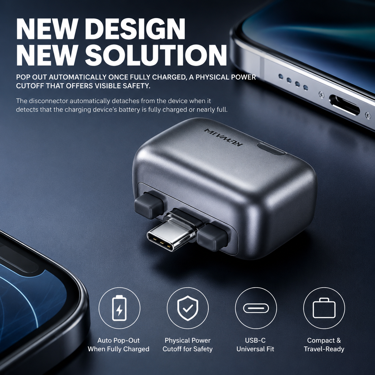 Smart Charger Adapter Auto Power Disconnector Guard Every Mobile
